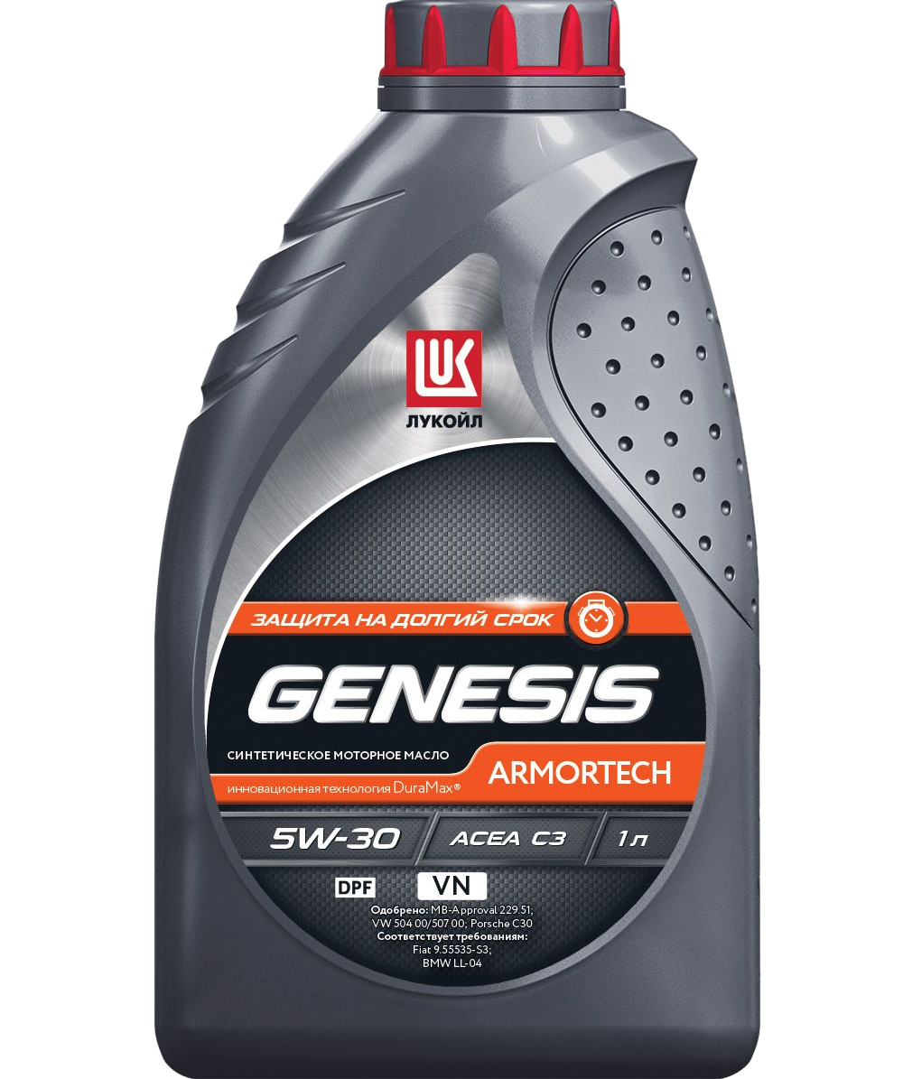 Моторное масло Лукойл Genesis Armortech VN 5W30, 1л